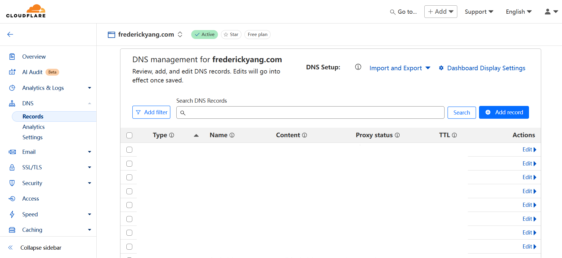 DNS Management