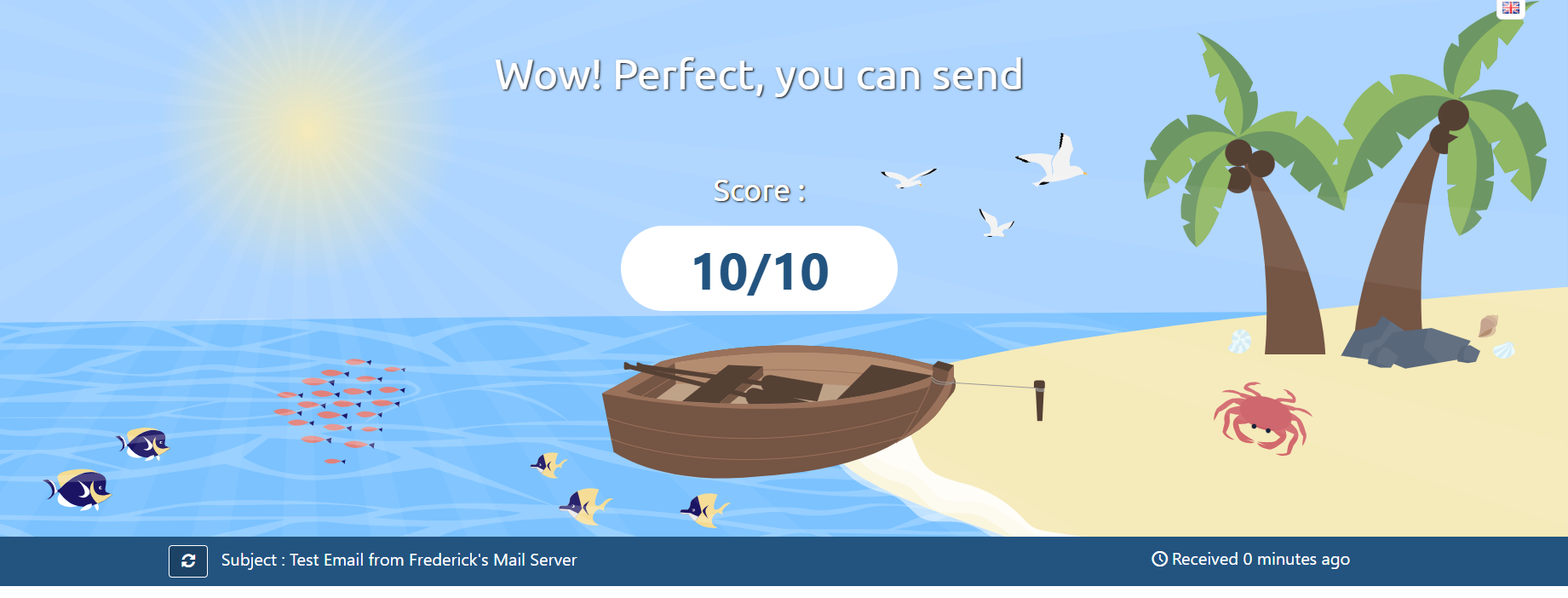 Mail-Tester-Success